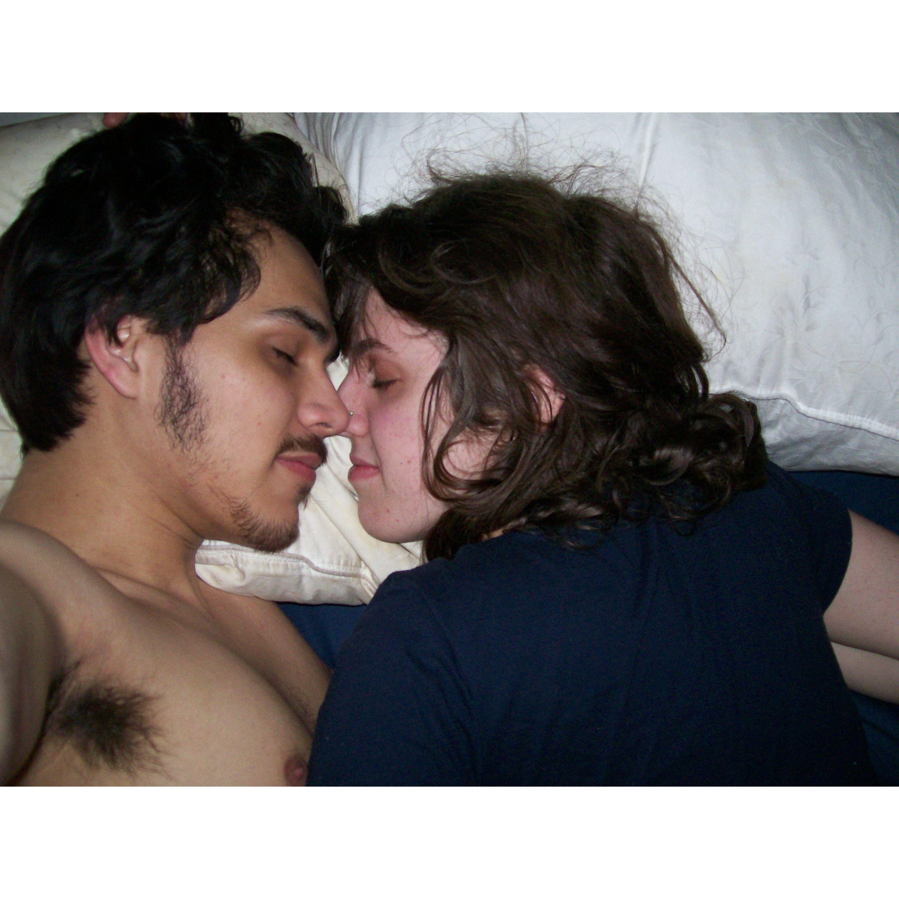 The first time Peter visited Zoe in Los Angeles.