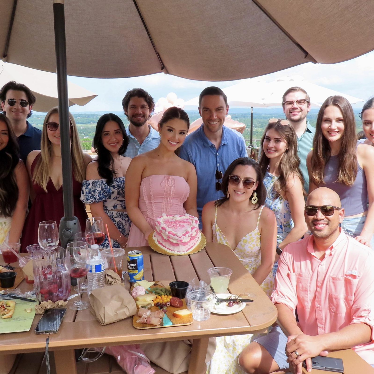 Sofia and Christopher celebrate her 24th birthday with some friends and family!
