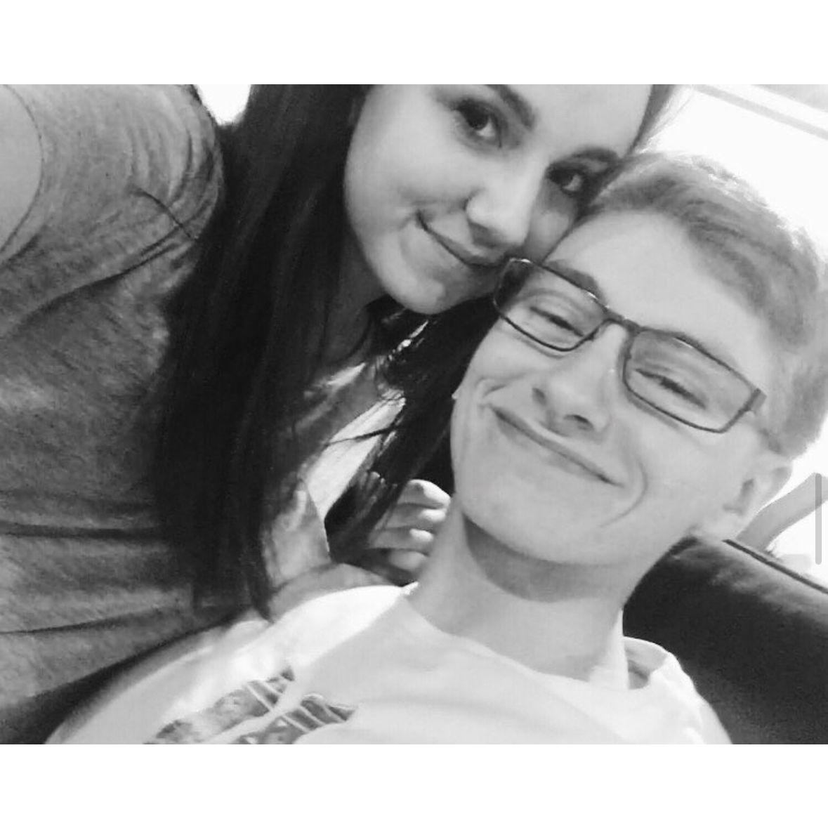 Our first photo together <3