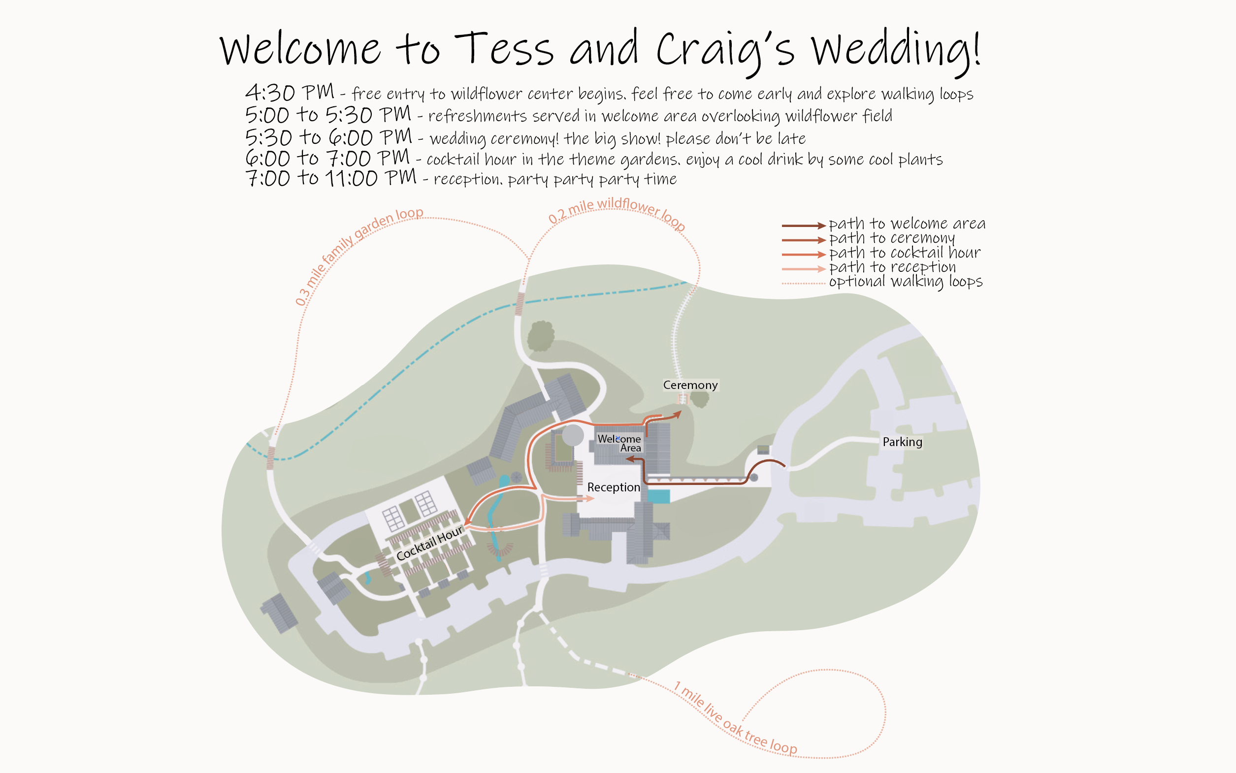The Wedding Website of Tess Jarriel and Craig Ayres