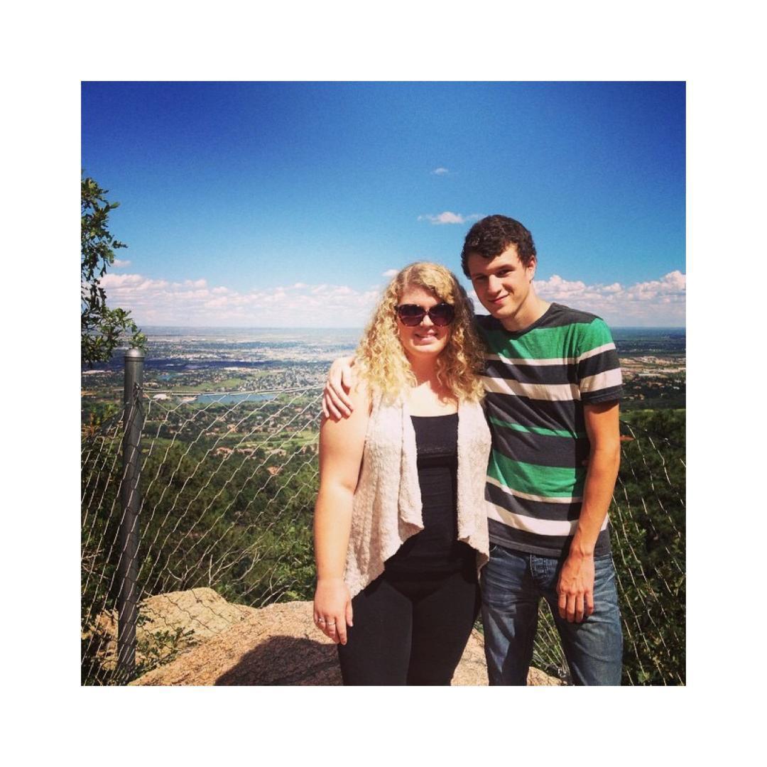 August 2014; The first time Jake was able to adventure to Colorado. This was taken at the Cheyenne Mountain Zoo in Colorado Springs!