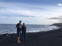 Pohoiki Black Sand Beach