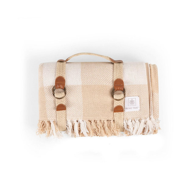 Picnic Time Montecito Picnic Blanket with Harness