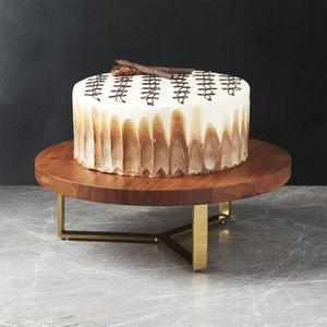 Beck Gold Serving Pedestal