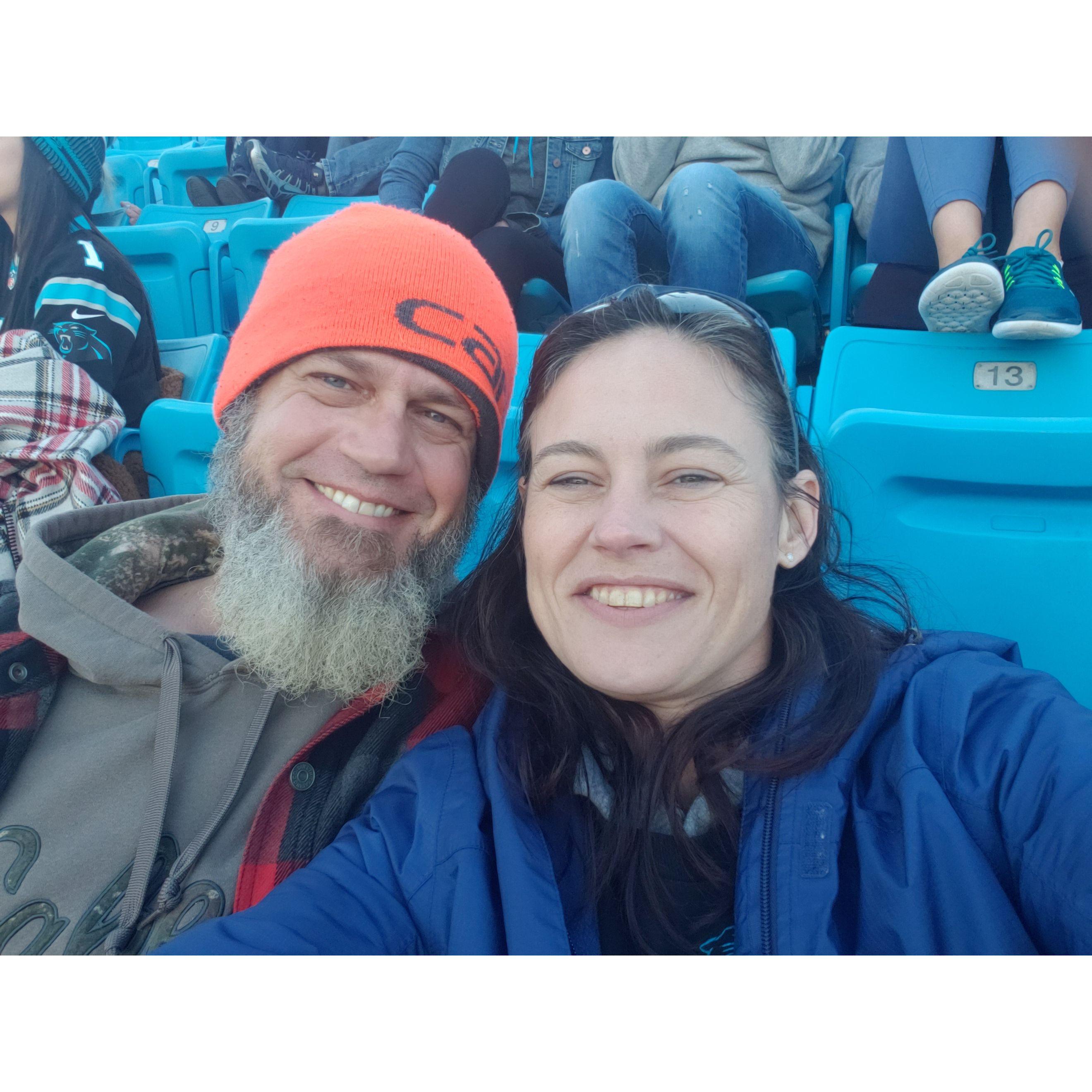 First NFL game. Go Panthers!
December 2019