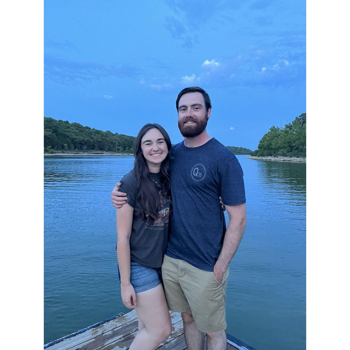 Sam & Gabrielle's Engagement - Stockton Lake, Missouri