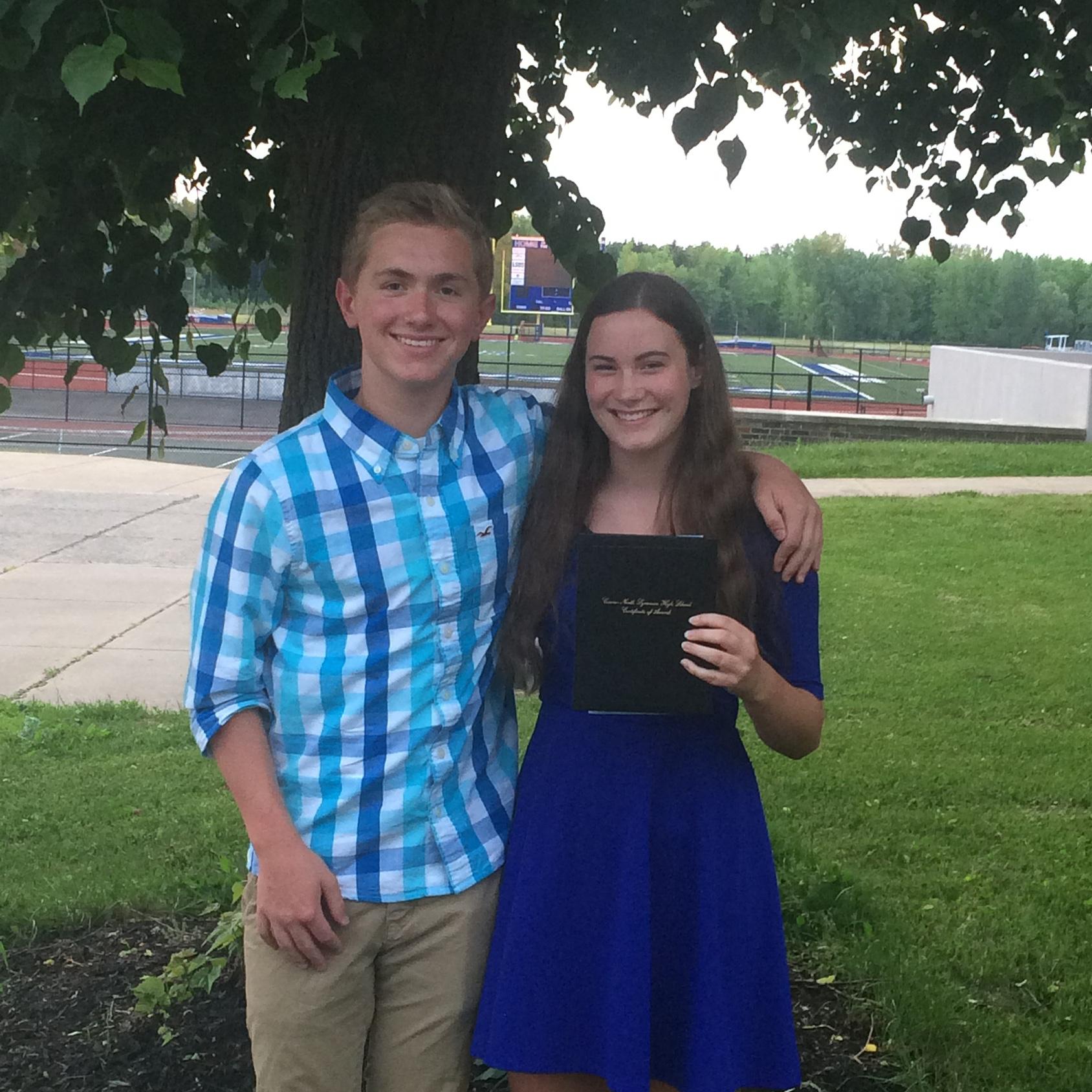 High school award ceremony - June 2016