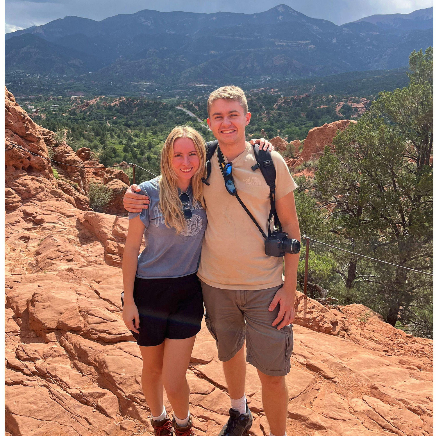 We first fell in love in Colorado, and we took a trip out to Colorado Springs to explore!