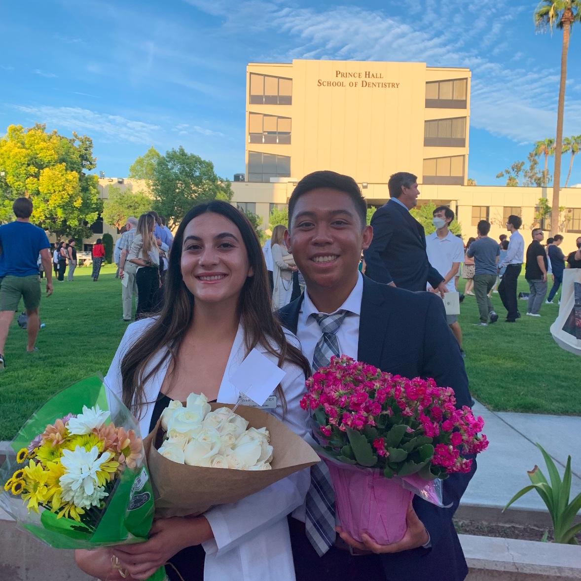July 2021 - Celebrating Vivien Lee starting medical school at Loma Linda University during her White Coat Ceremony.