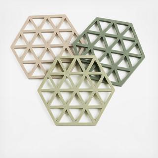 Triangle Trivet, Set of 3