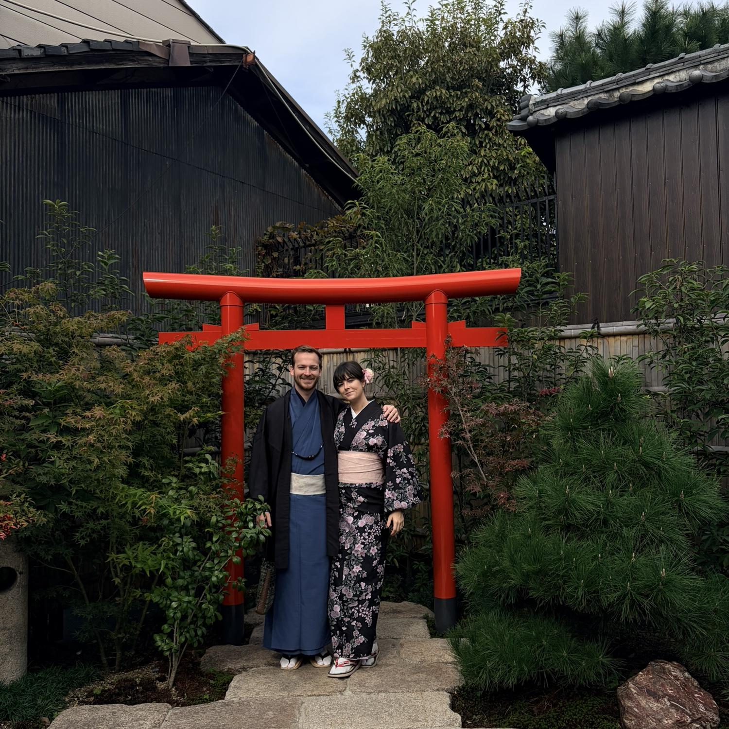 We went to a traditional tea ceremony in Kyoto
