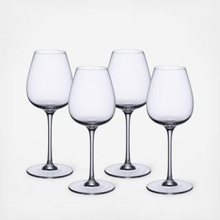 Purismo Intricate & Delicate Red Wine Glass, Set of 4