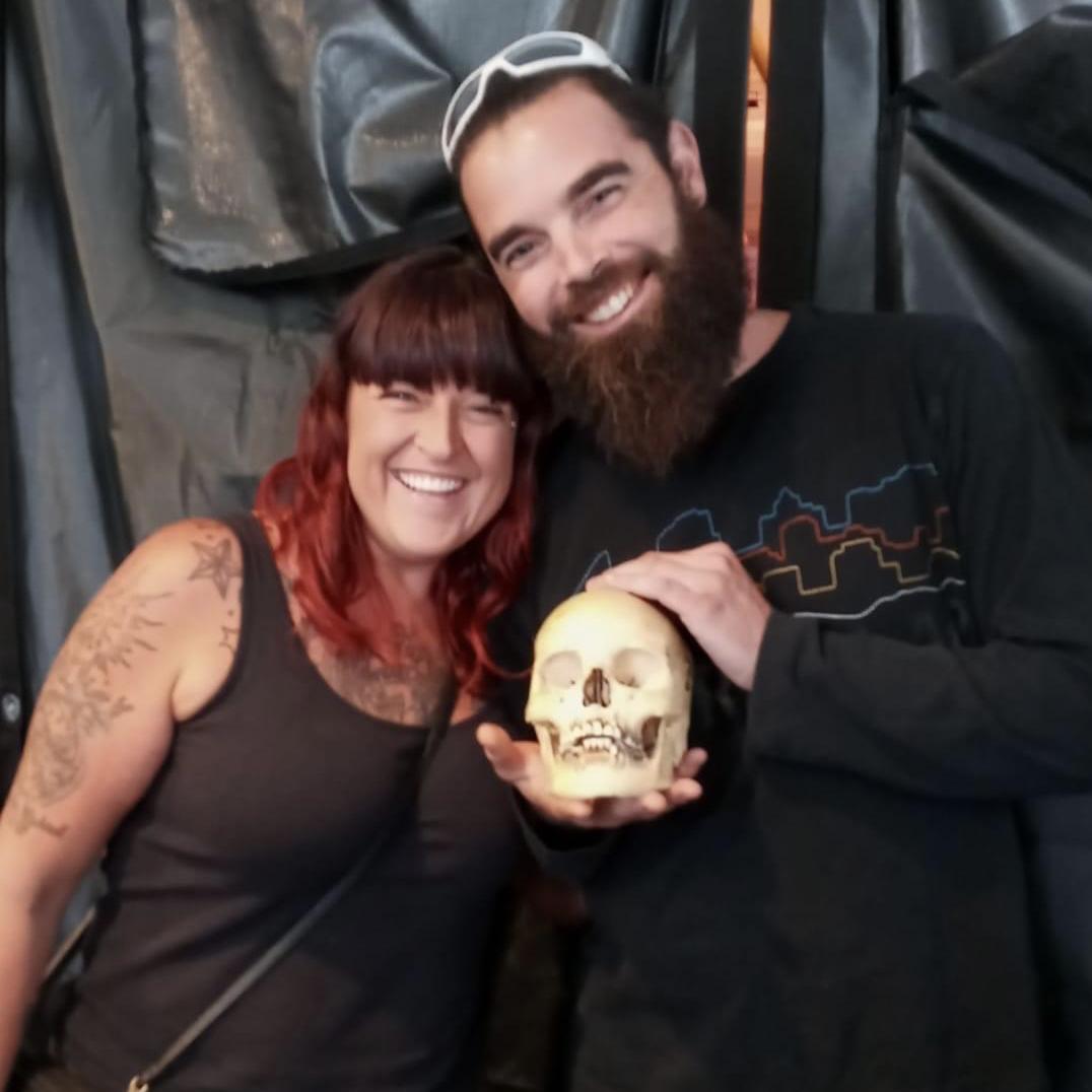 Real human skull!