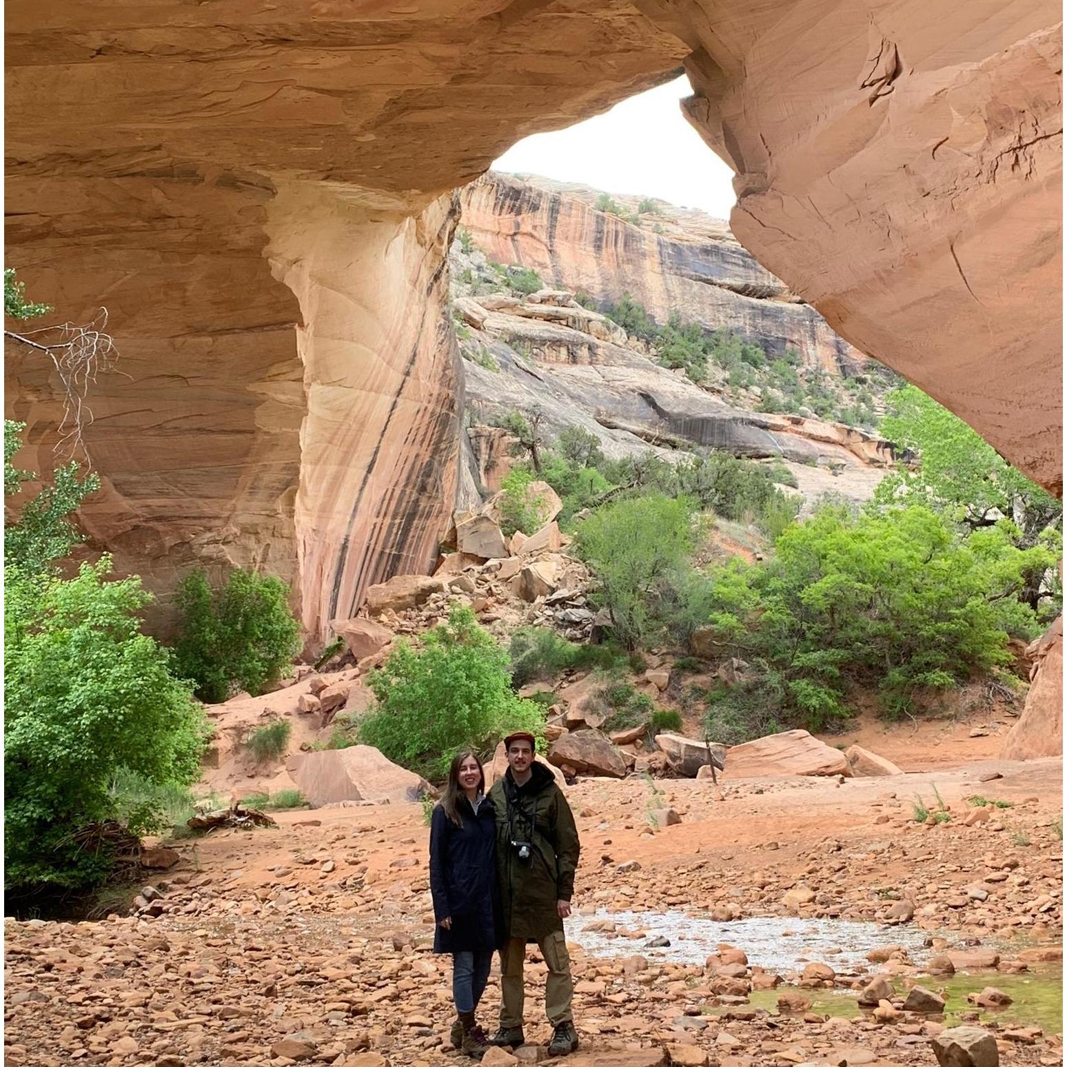 Natural Bridges national park!