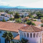 The Santa Barbara County Courthouse