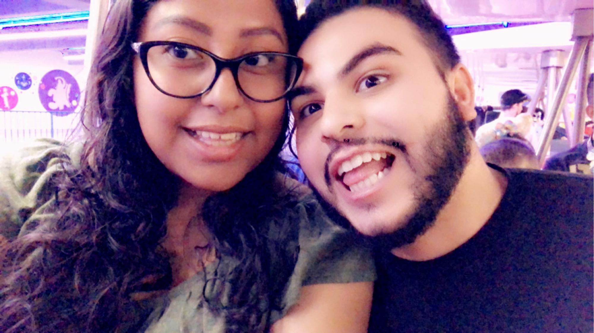 The morning and first picture of the day Rafael proposed ✨🥰
