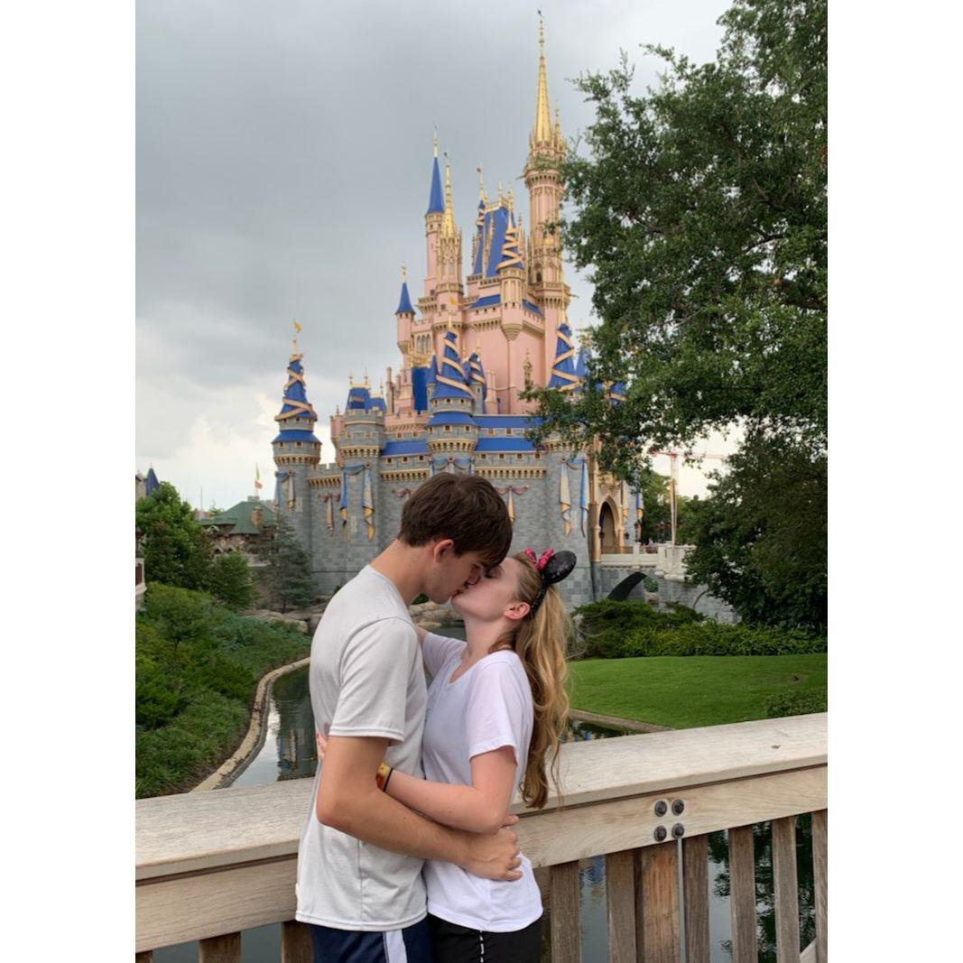 We took this photo at Disney World!