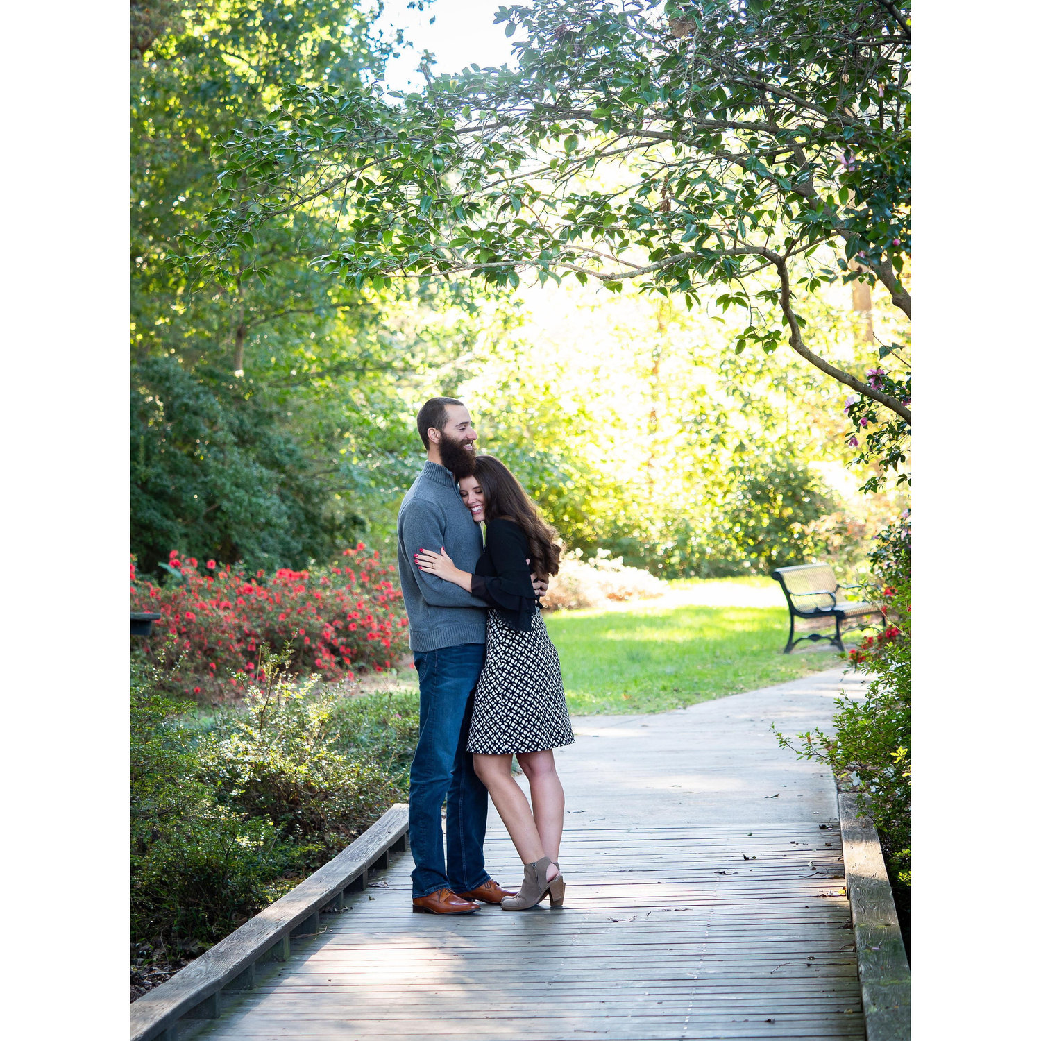 November 2018 - just one of the photos from our Engagement photo session