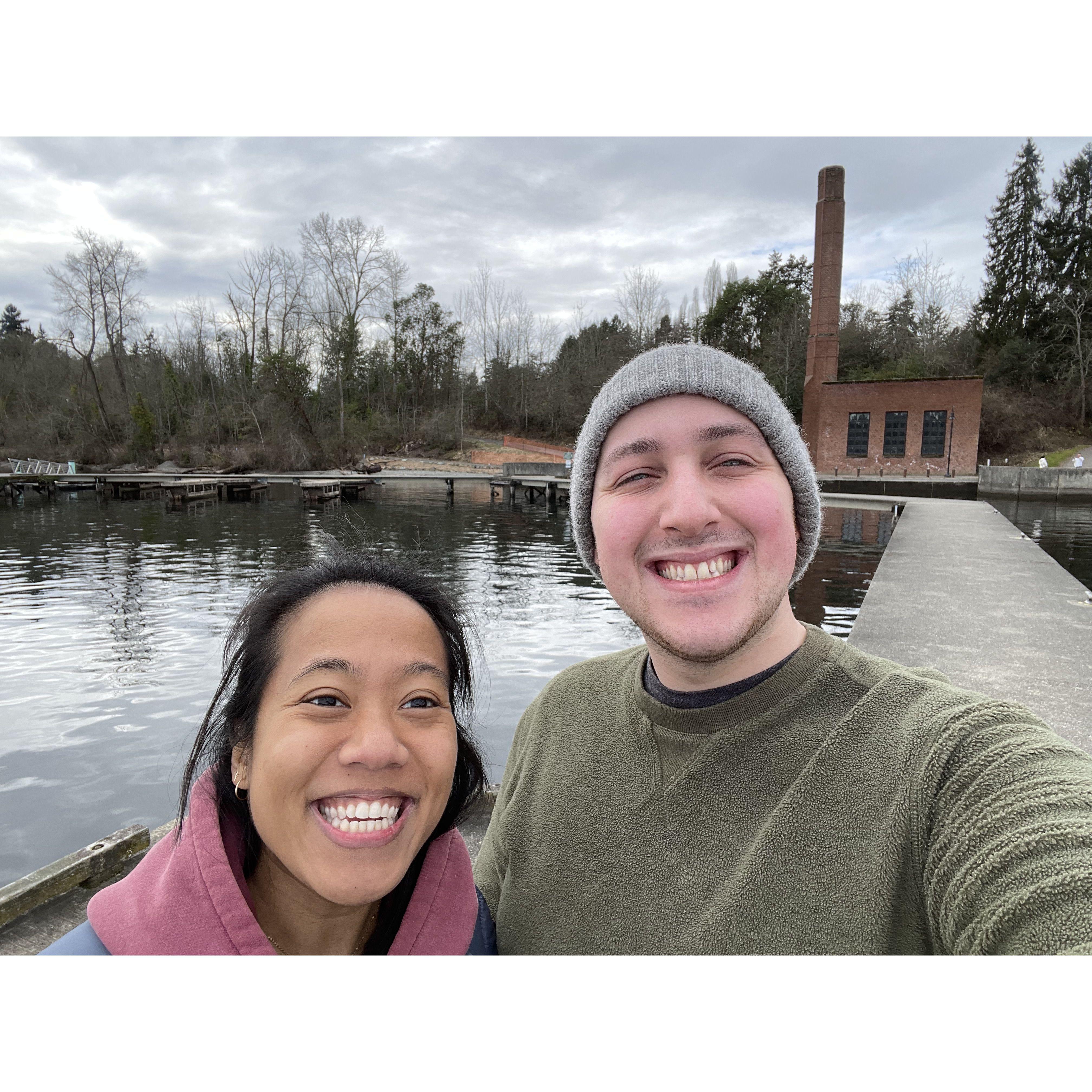 The end of summer 2021, Seth had to go back to school, ending our adventures together.... or so you'd think. *This was one of our mini excursions to a waterfront park in Mercer Island, WA.* 02-17-24
