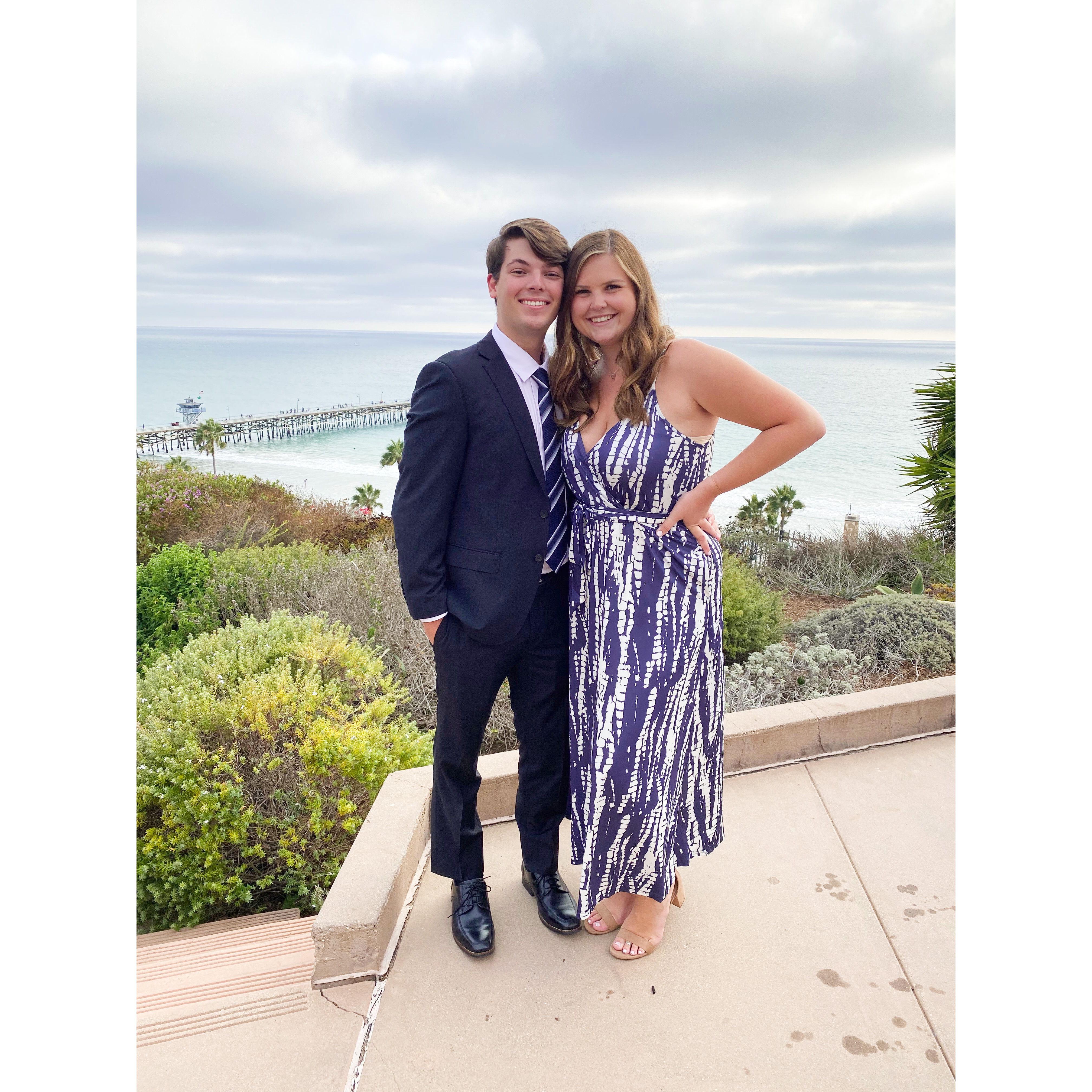 Our 1st wedding together, we love you Christina & Adam!