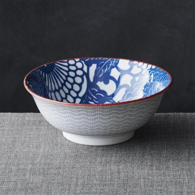 Kiso Blue 8" Noodle Bowl
