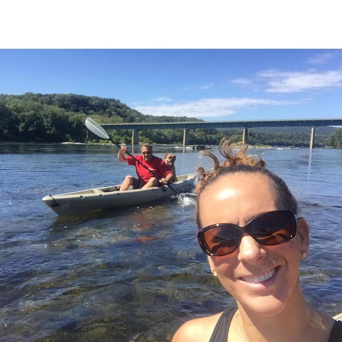 kayaking with Maddy <3