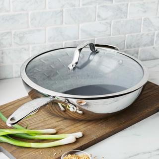 Valencia Pro Stainless Steel Wok with Lid