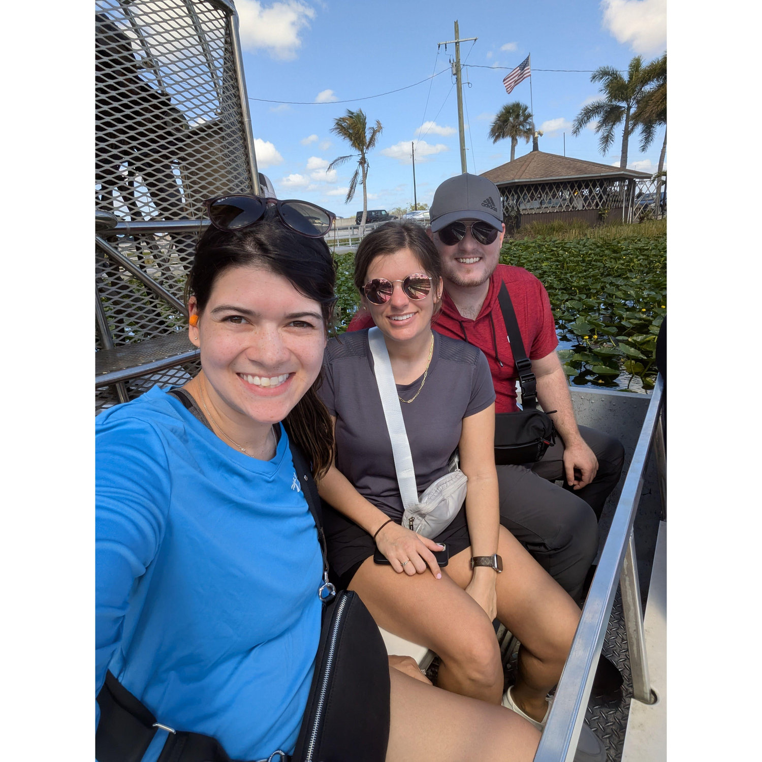 Xander joined Alexis's girls weekend with Alicia & Everglades excursion. 2025