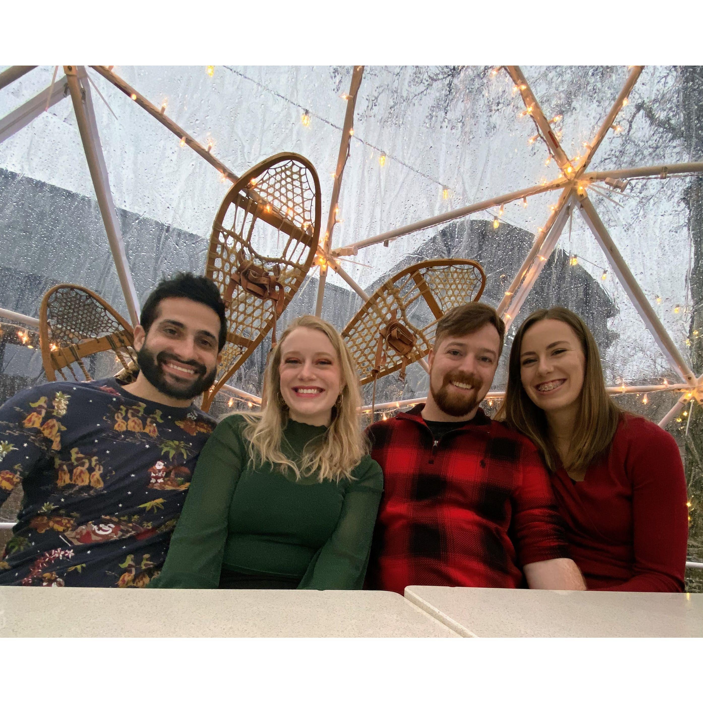A fun night out to dinner, December 2021