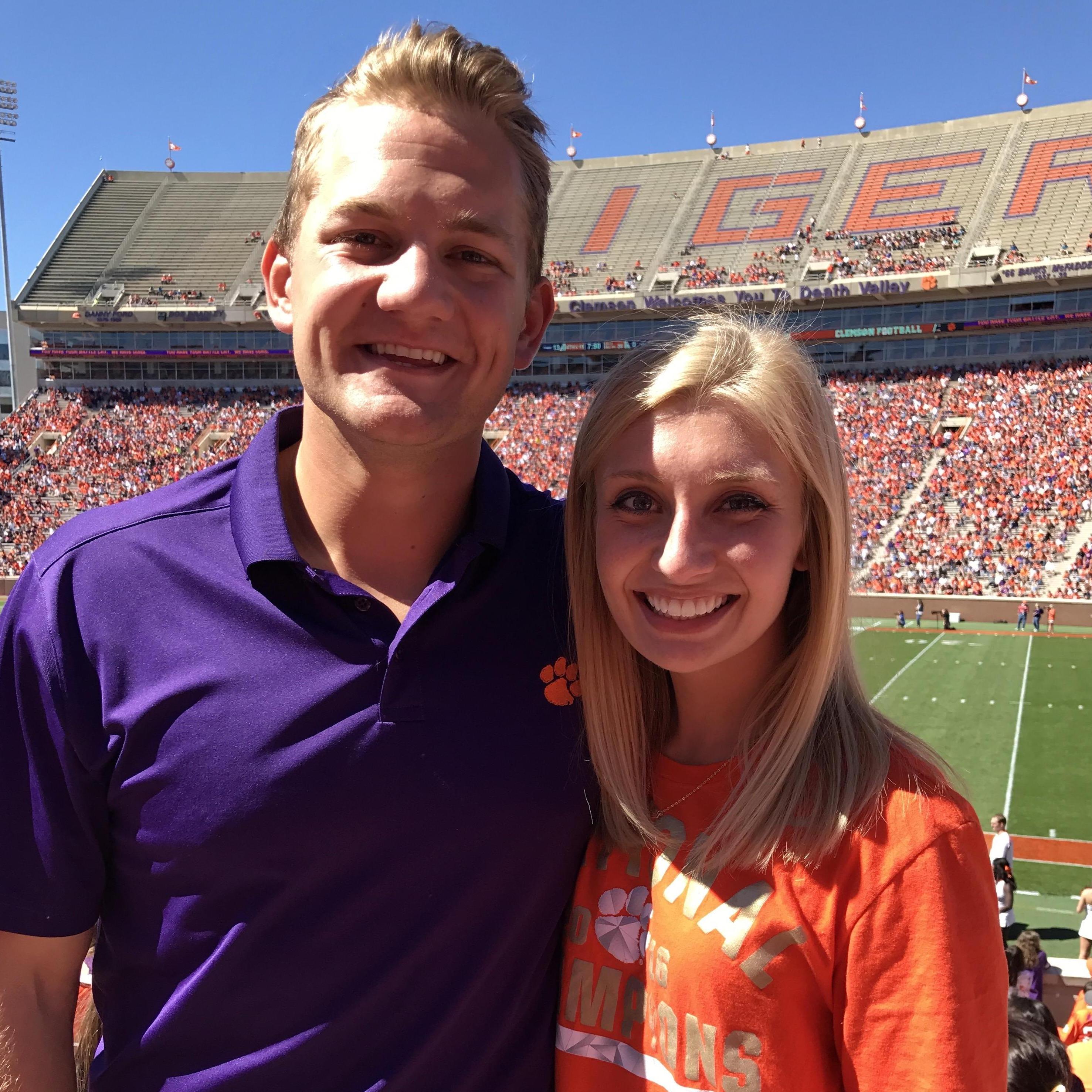 Clemson Spring Game in April 2017