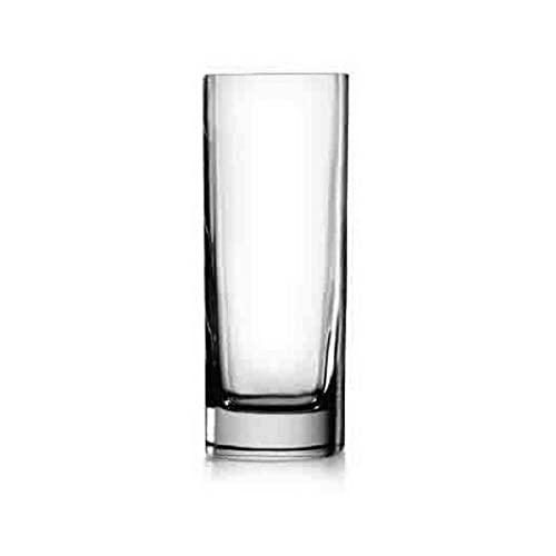 Luigi Bormioli, us kitchen, LUIG9 Strauss 13.25 oz Long Glasses, Set of 6, Clear