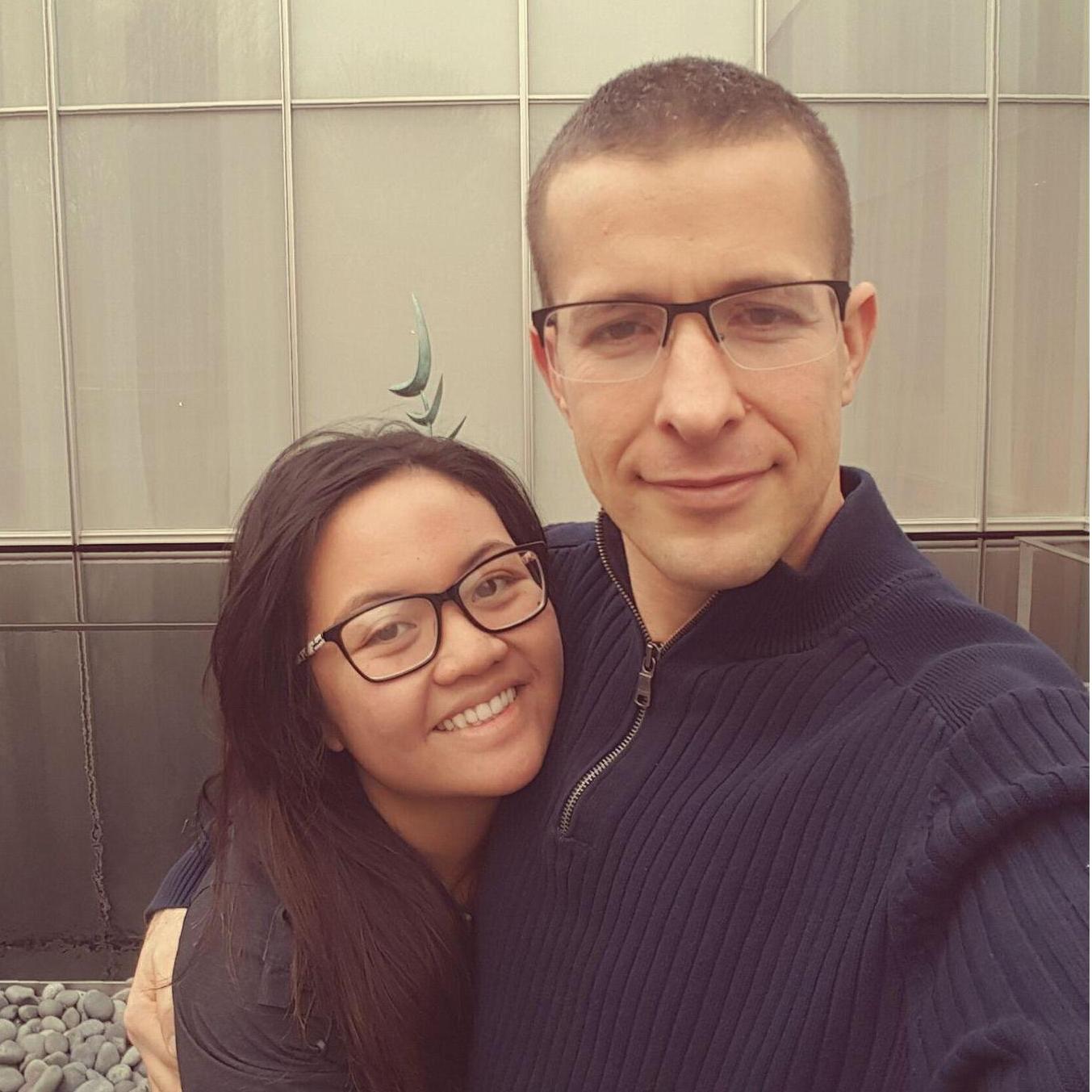 selfies at the NC Art Museum 2017