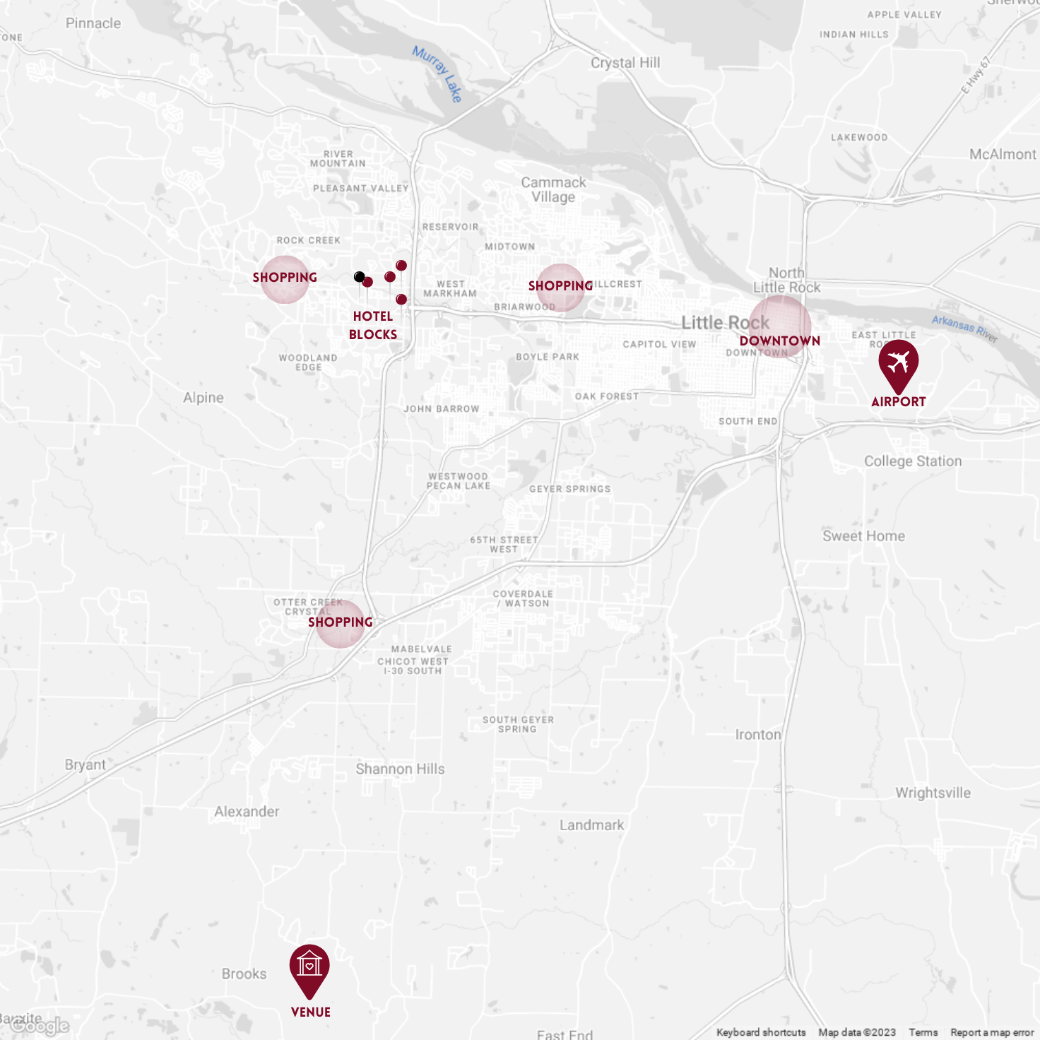 MAIN SPOTS TO KNOW ON THE MAP