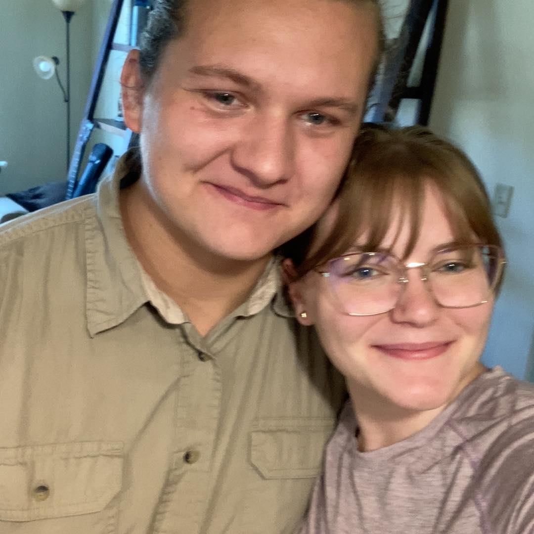 Our first photo together right after we started dating on August 2nd, 2024.