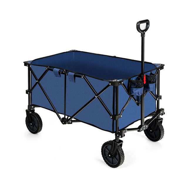 Folding Collapsible Wagon Utility Camping Cart