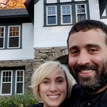 2020- In between masks we bought a house! Worcester, MA