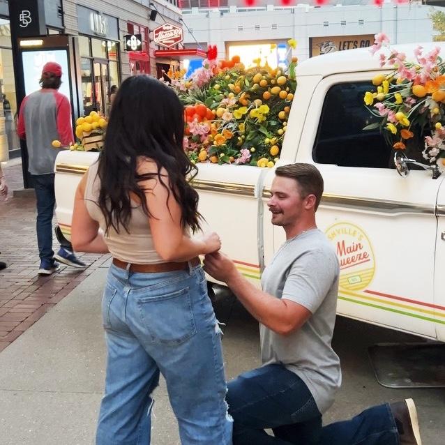 A Nashville proposal, it was everything that Miranda could've dreamed of ✨