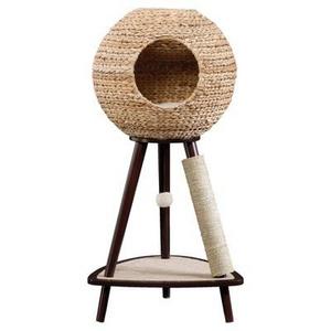 Sauder Natural Sphere Cat Tower - Brown