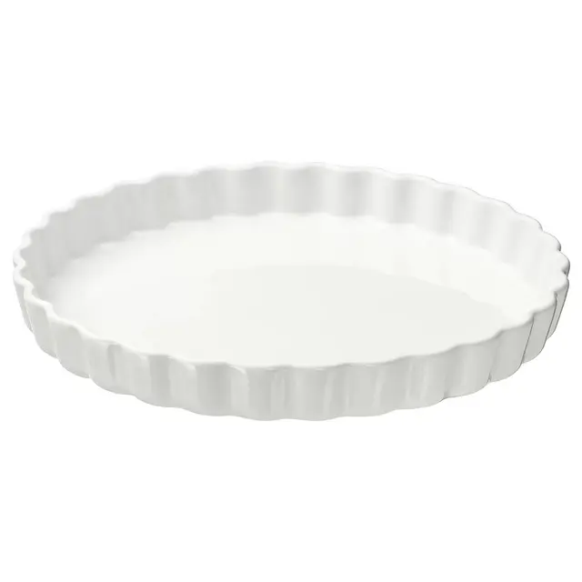 VARDAGEN Pie plate, off-white13 "