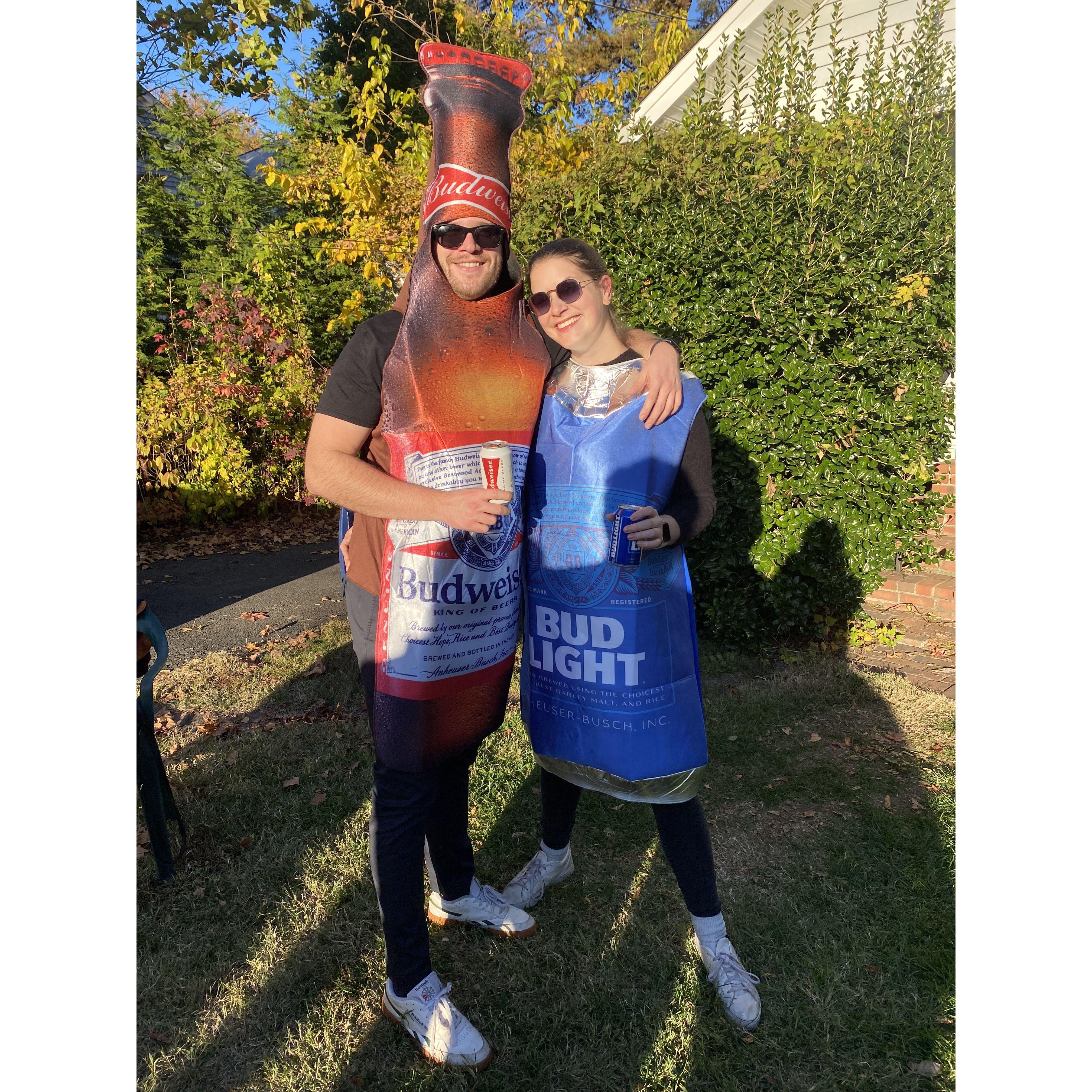 Jake and Beth’s Halloween costume for years to come.