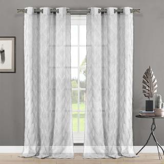Adley Grommet Curtain Panel, Set of 2