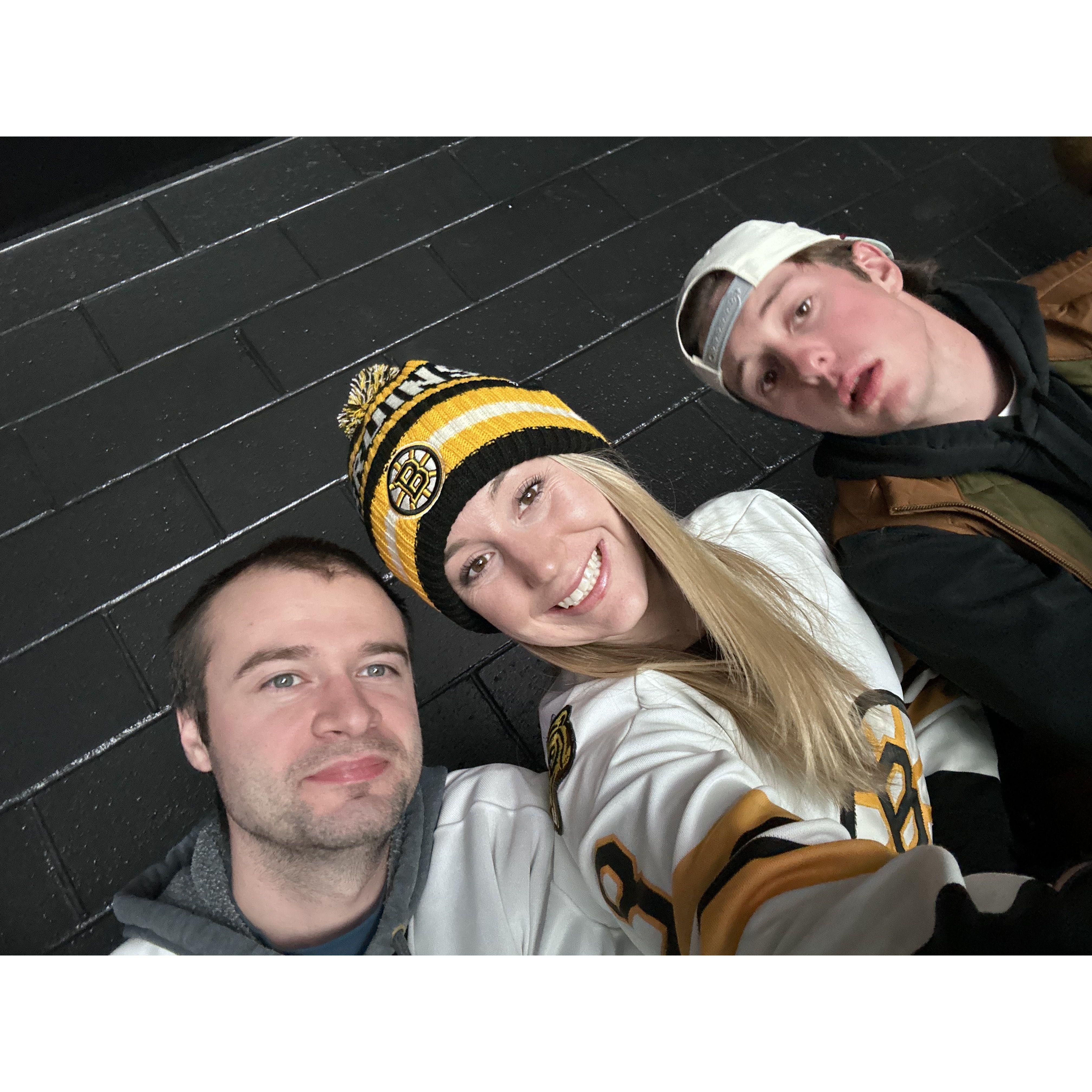 Rob, Sarah & Jack (Sarah's brother)