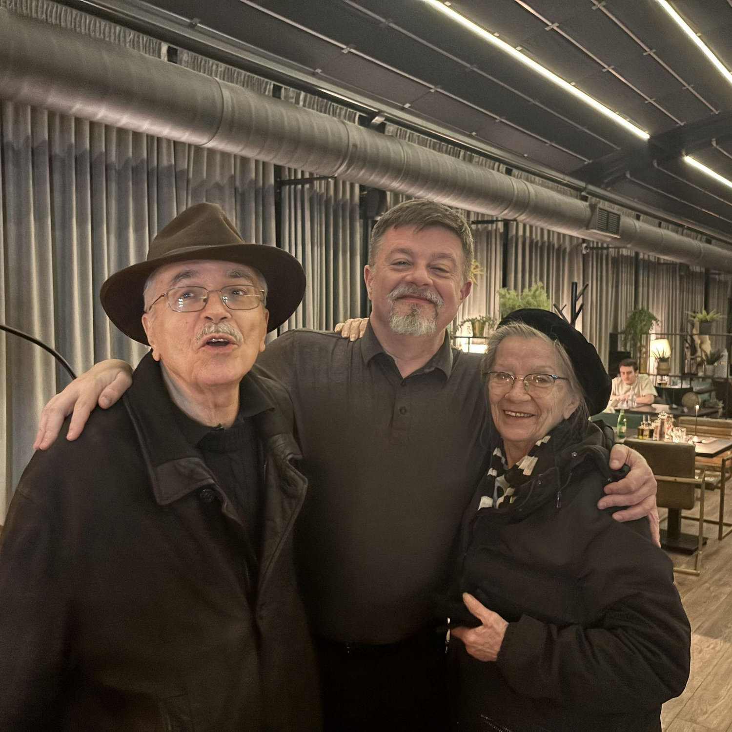 Son and the parents