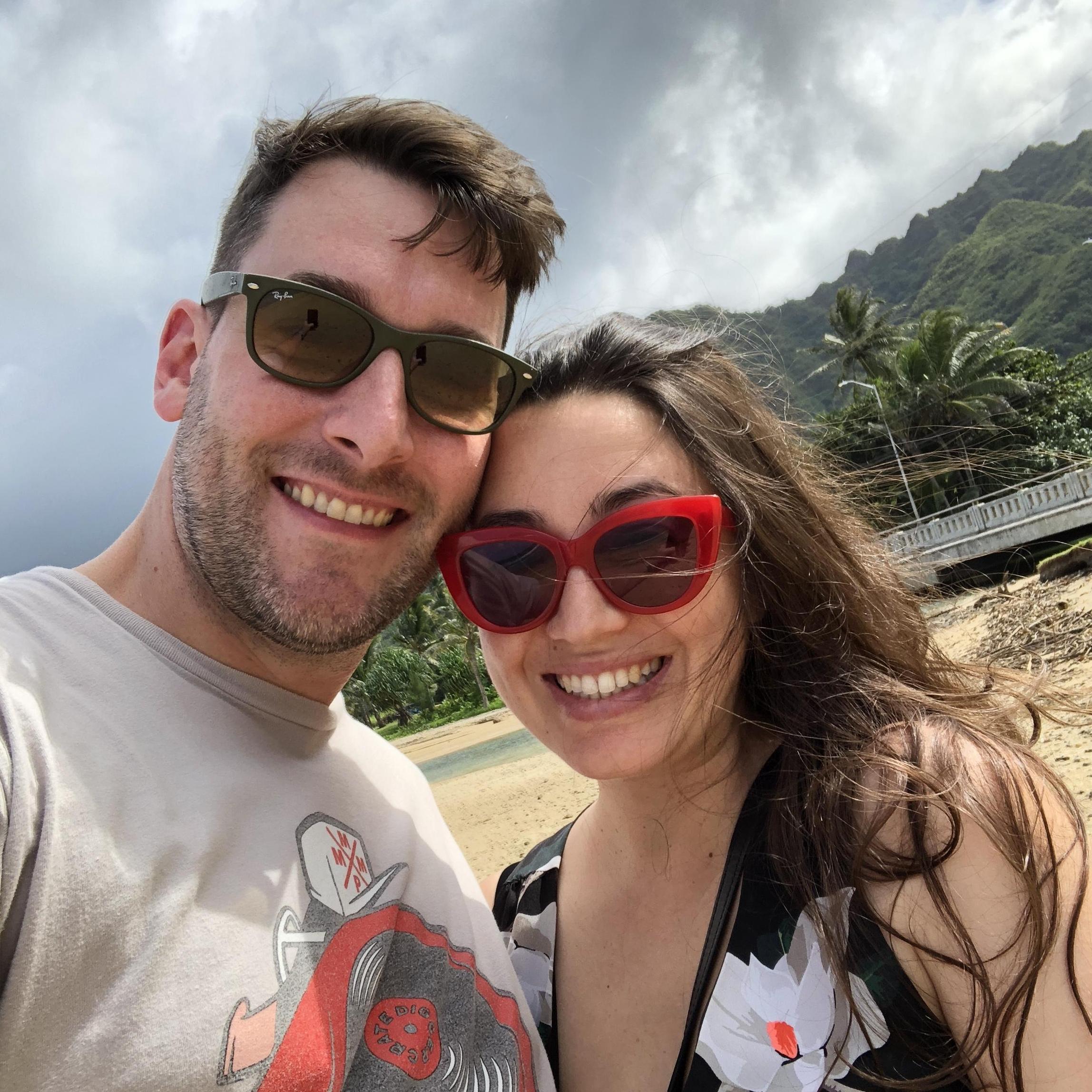 we travelled with the boys and Nina's parents to Hawaii in 2019 & went for a breathtaking drive around Oahu.