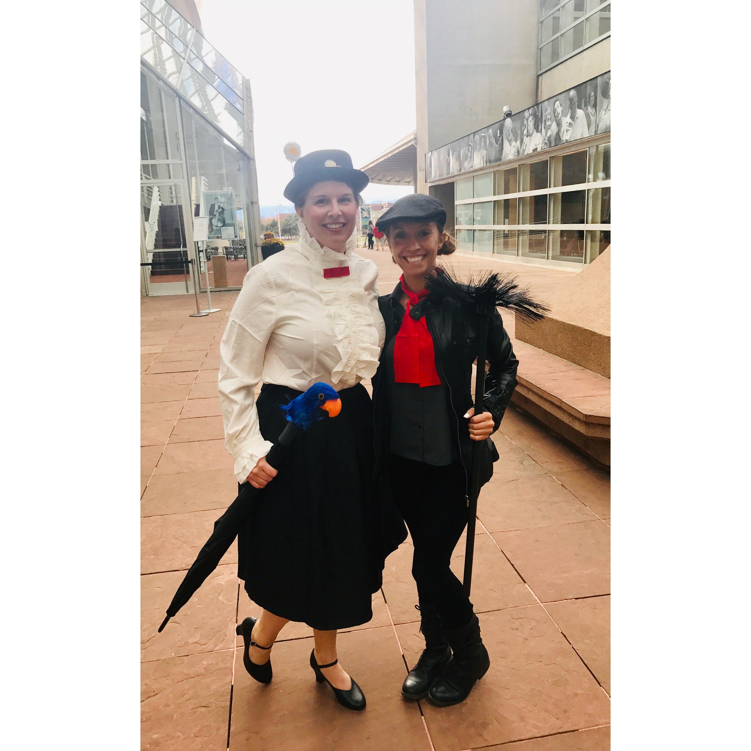 2017 - One of our best Halloween costumes + outfits we wore as patrons of Denver Performing Arts