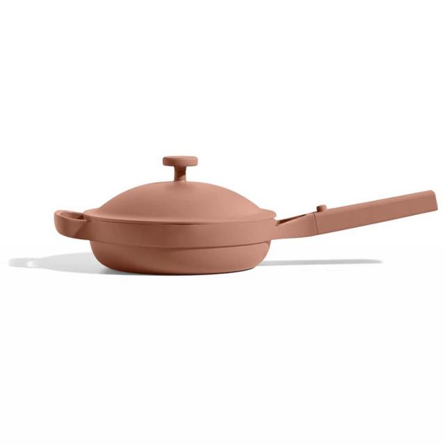 Our Place Always Pan - Mini 8.5 -Inch Nonstick, Toxin-Free Ceramic Cookware | Versatile Frying Pan, Skillet, Saute Pan | Stay-Cool Handle | Oven Safe | Lightweight Aluminum Body | Spice