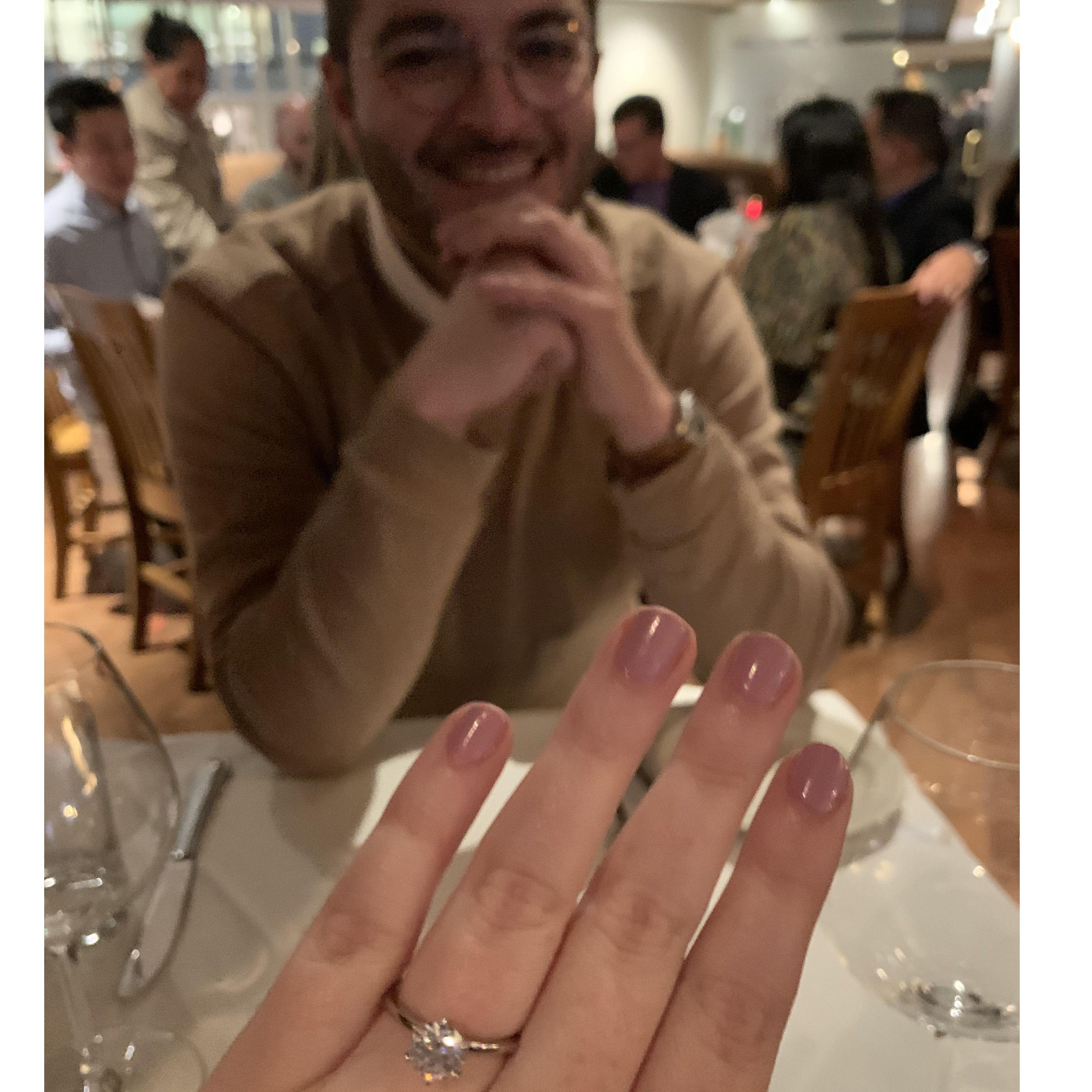 June 6th, 2022 (Dinner after proposal)