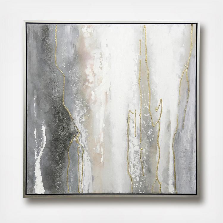 Stylecraft Home Collection Marble Framed Wall Art Zola