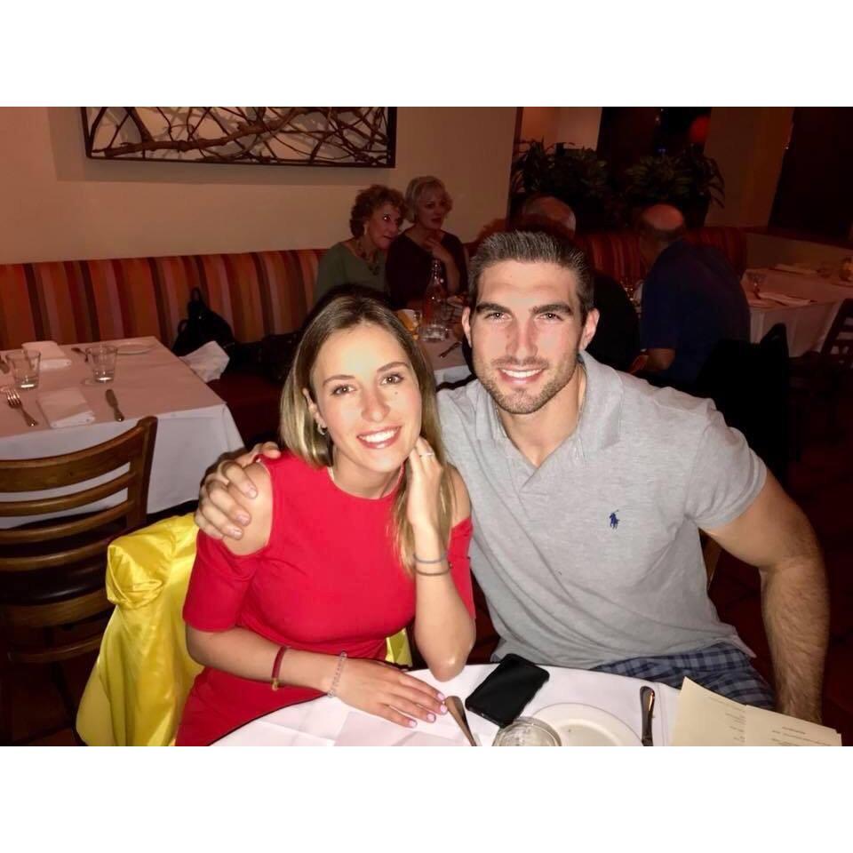 Celebrating our engagement with a family