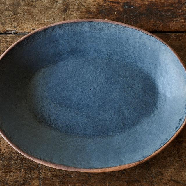 Nickey Kehoe Large Serving Platter, Smoke